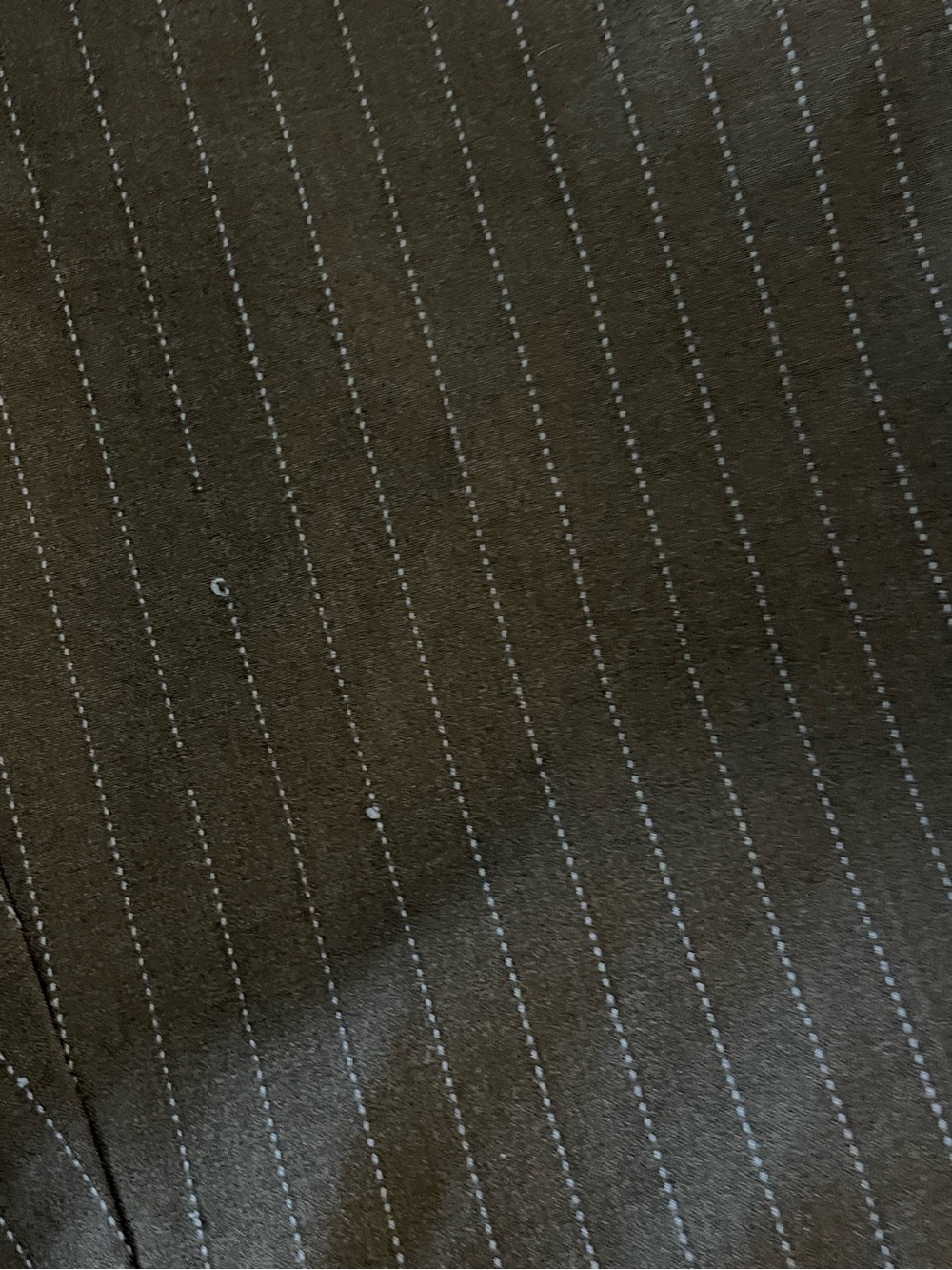 Old Navy Women's Grey with Blue Pinstripe Tailored Trousers, Size 10, GUC - Picture 8 of 9